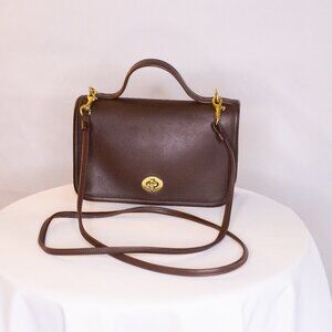 Vintage Coach Casino No. B75 9924 Mahogany Brown purse